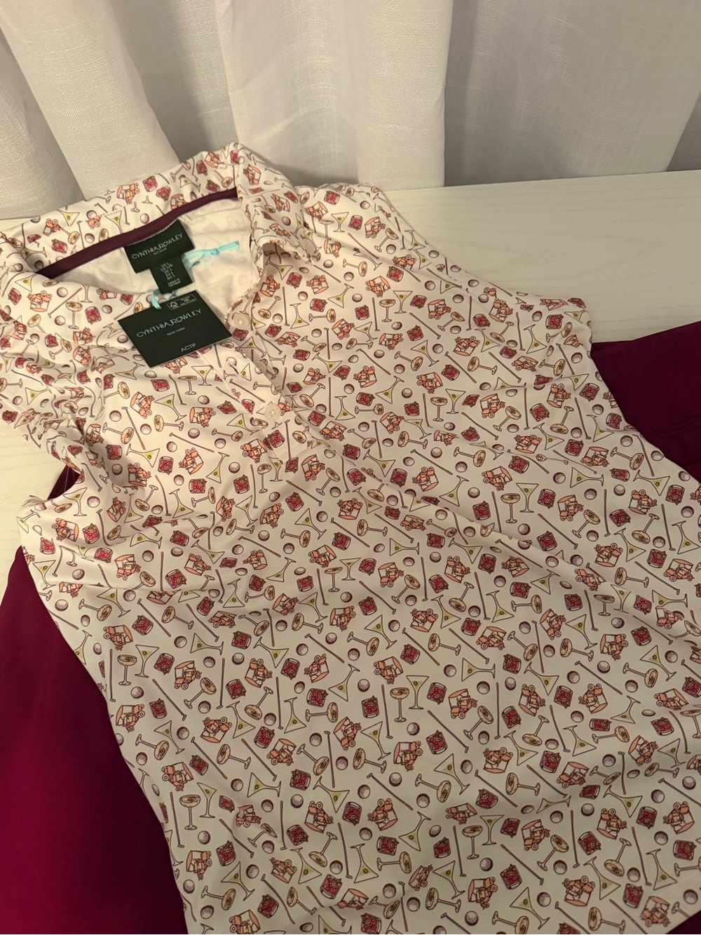 Cynthia Rowley Golf Set L